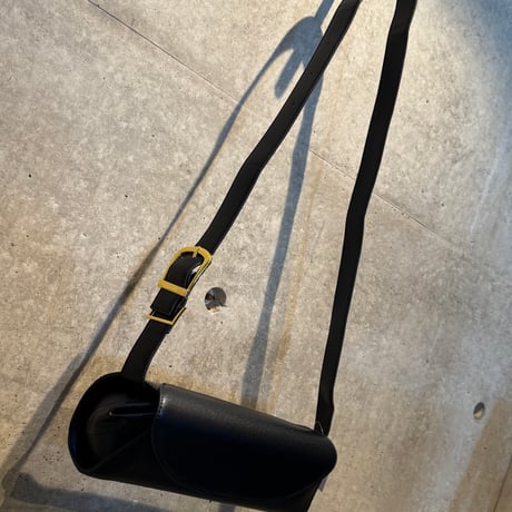 2510BG043(S) / Cylinder sholder bag (Black)