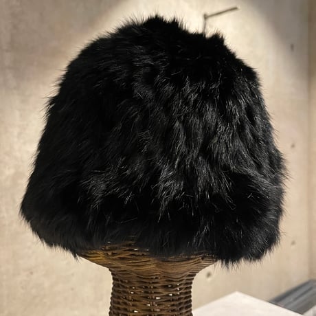 261SL0103AX(S) / Fur Skully Hat（Black）