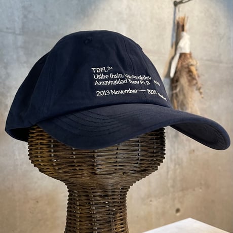 KF251114AST(S) / Text Embroidery Cap（Navy）