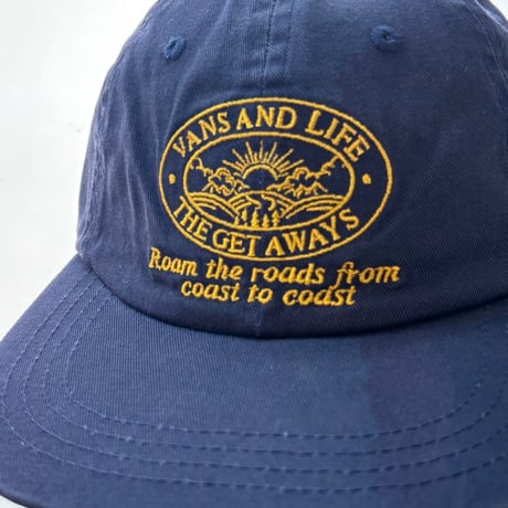 26612KC130001NN/ Classic logo flat  visor cap（Navy）