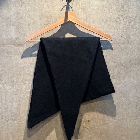 2509GS042(S)/Knit Triangle Stall（Black)