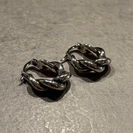 2504PR0772 / mini twist hope Pierce（Silver）