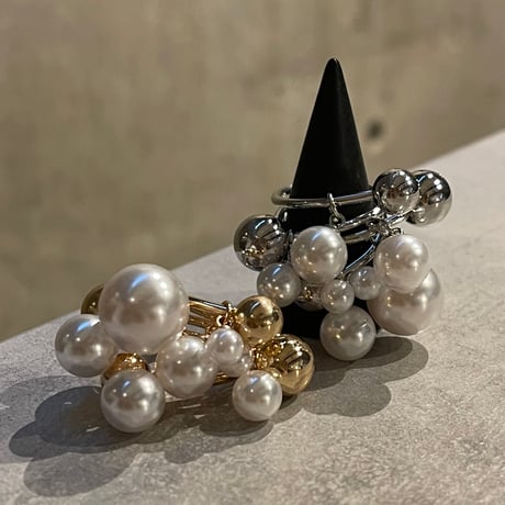 2512RG0713 /  Mix Pearl ring（Gold）