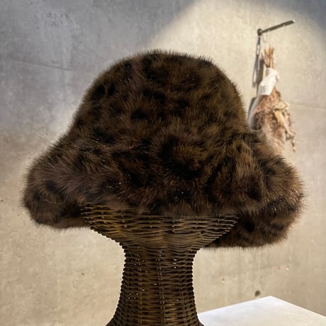 2602HW060(S) / Animal Fur Hat（Brown）