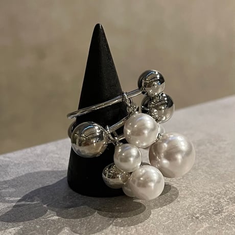 2512RG0713 /  Mix Pearl ring（Silver）