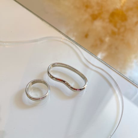 Double finger set ring （Silver）   /  2203_RG0173