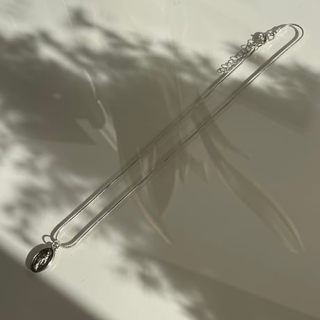 2401NC0223 / Maria plate Necklace（Silver）