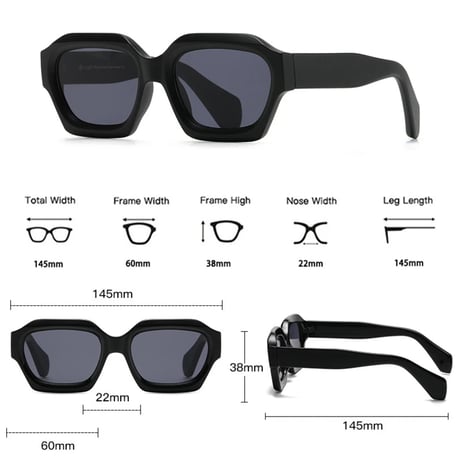 【 Legit Eyewear 】Sunglasses Senka (Cream/Grey)