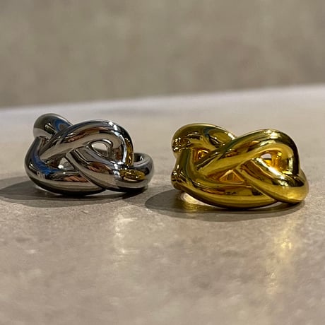 2412RG0549 / Volume twist ring（Gold）