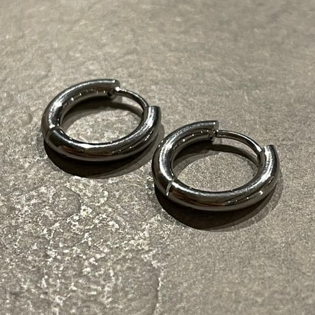 2501PR0738 / Stainless mini hoop pierce（Silver）