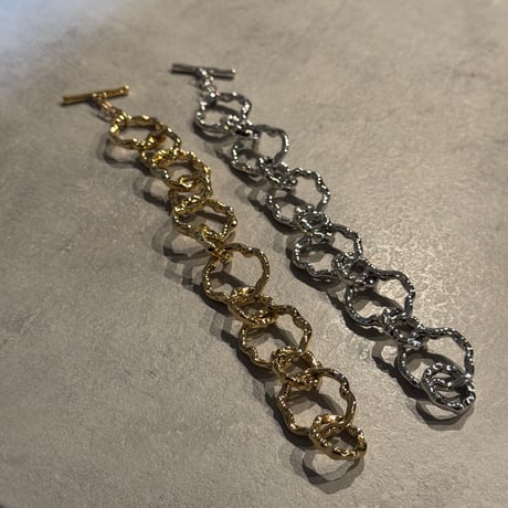 2503BR0072 / Wave circle Bracelet（silver）