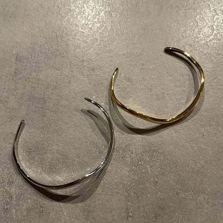2511BR0107 / Wave Bangle（Silver）