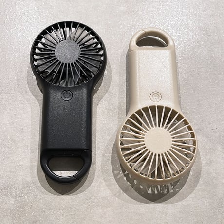 23SSGS002 / Karabiner handy fan（Ivory）