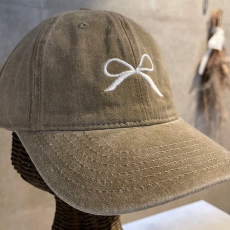 2503HW0076(S) / Ribbon emblem Wash Cap（Khaki）