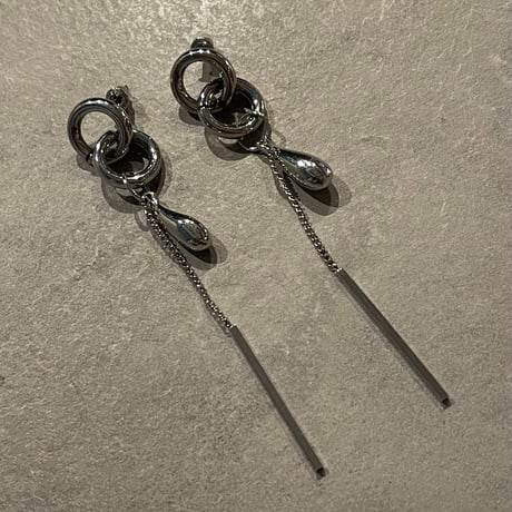 2503PR0752 / Connect Drop charm Pierce（Silver）