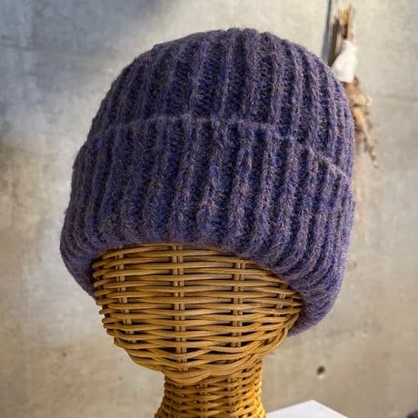 2509HW0105(S) / Mix Color Knit cap（Purple）