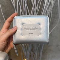 2605GS071(S)/ Text Tag Wallet（Silver）