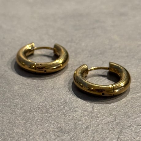 2504PR0773 / stainless  hoop Pierce（Gold）