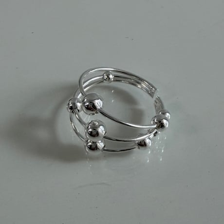 2604RG0772 / Slide ball ring（Silver）