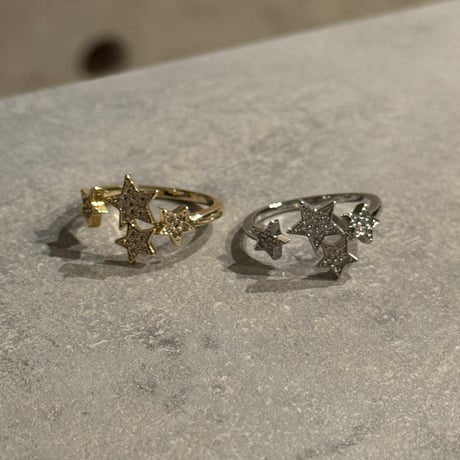 2511RG0703 / Star Shiny ring（Gold）