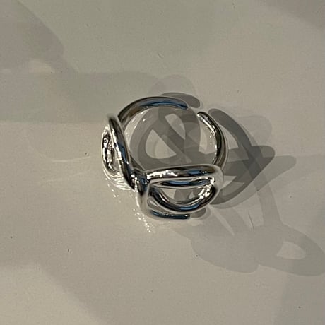 2512RG00689 / ribbon motif ring（Silver）