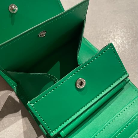2412GS029(S)/ Tri-fold Wallet（Green）