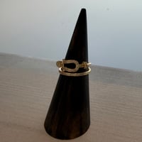 2605RG0788 / Stone line design ring（Gold）