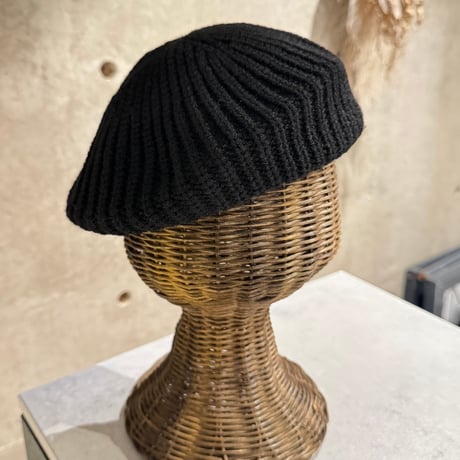 2509HW0103(S) / Knit béret（ Black）