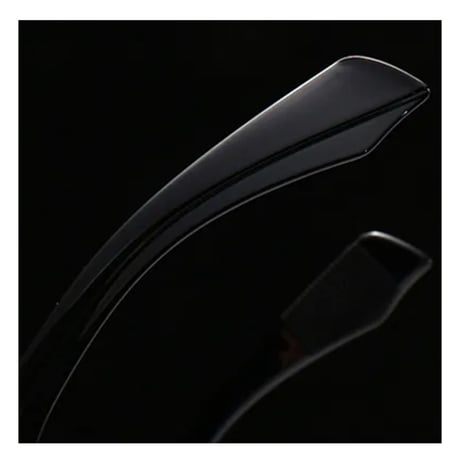 【 Select 】Vintage Retro Rivets Square Design Sunglasses (Black)
