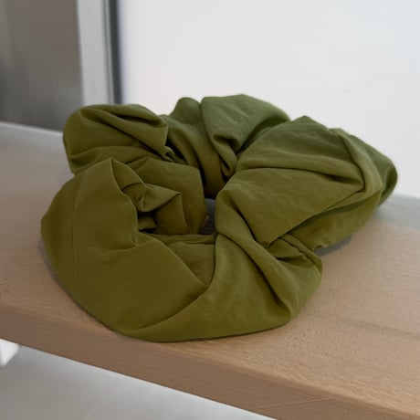 2604HA0084(S)/ Chiffon color Hair rubber （Green）