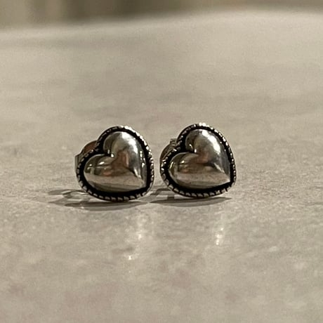 2411PR0732 / Mini heart motif Pierce（Silver）
