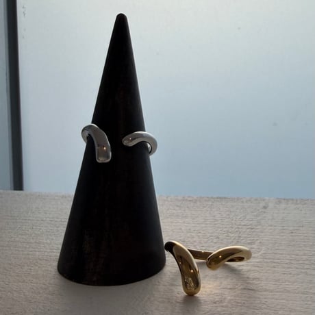 2605RG0799 / Asymmetry drop ring（Silver）