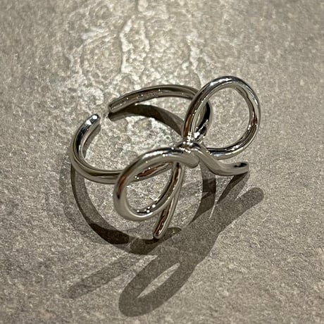 2410RG0529 / Simple ribbon motif ring（Silver）