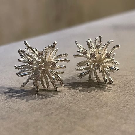 2504PR0771 / Shine Flower Pierce（Silver）