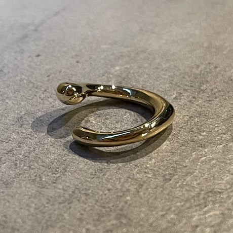 2501EC015 /  Curve Ear Cuff（Gold）