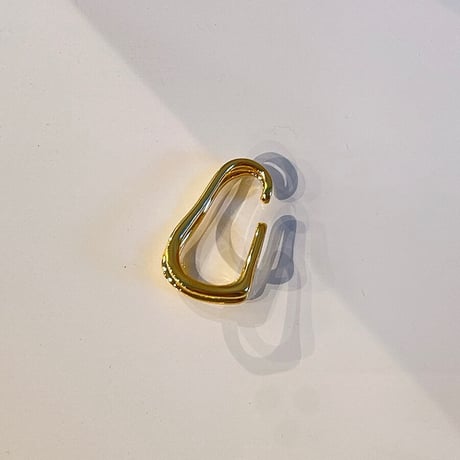 Double line Earcuff （Gold） / EC090