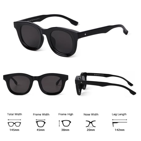 【 Legit Eyewear 】Sunglasses Bitatsu (Pistachio/Grey)