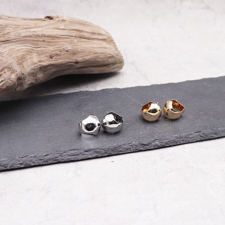 metal smooth texture pierce（Silver）/  2103_PR085