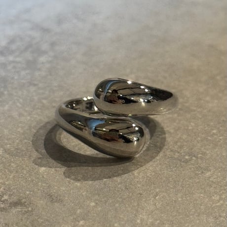 2510RG0688 / Drop Cross Ring（Silver）