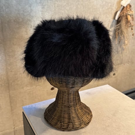 2412SL11047BK(S)/ Volume flight fur cap（Black）