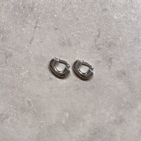 2308PR0583 / U design hoop Pierce（Silver）