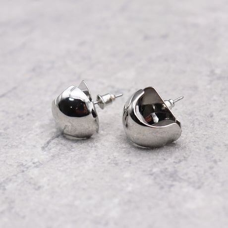 metal smooth texture pierce（Silver）/  2103_PR085