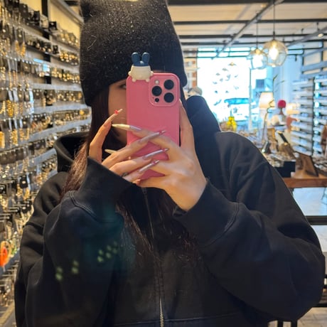 2512HW057(S) / Lame Knit Cap（Pink）