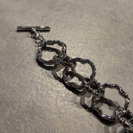 2503BR0072 / Wave circle Bracelet（silver）