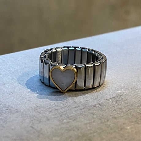 2503RG0591 / Flat Heart point ring（Silver）