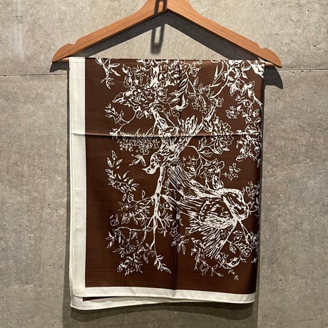 2512GS060(S)/ Large scarf（Brown/White）