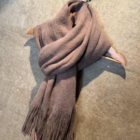 2511GS051(S)/ Mink Touch Plain Stole（Red)