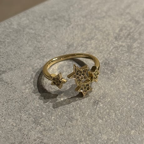 2511RG0703 / Star Shiny ring（Gold）