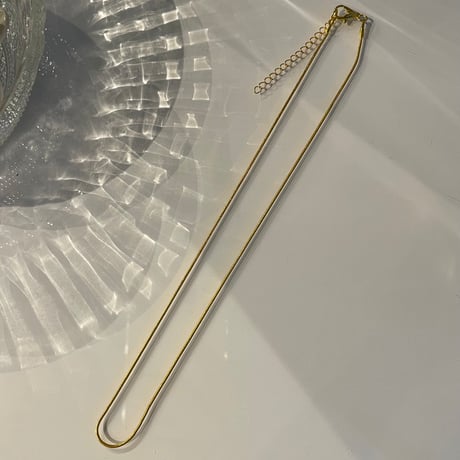 2311NC0216 / Snake chain Necklace（Gold）
