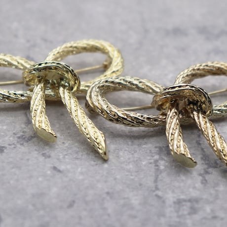 Vintage Cross Geometric Brooch（GOLD） / OT-001